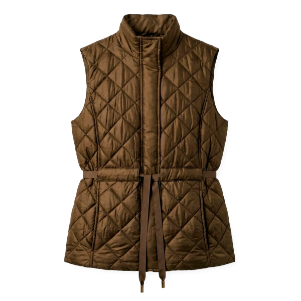 Michael Kors Vestes en maille et pulls Vert - GILET COLOGIQUE CEINTURE ET COMPRIMABLE - S - Ref 225 €